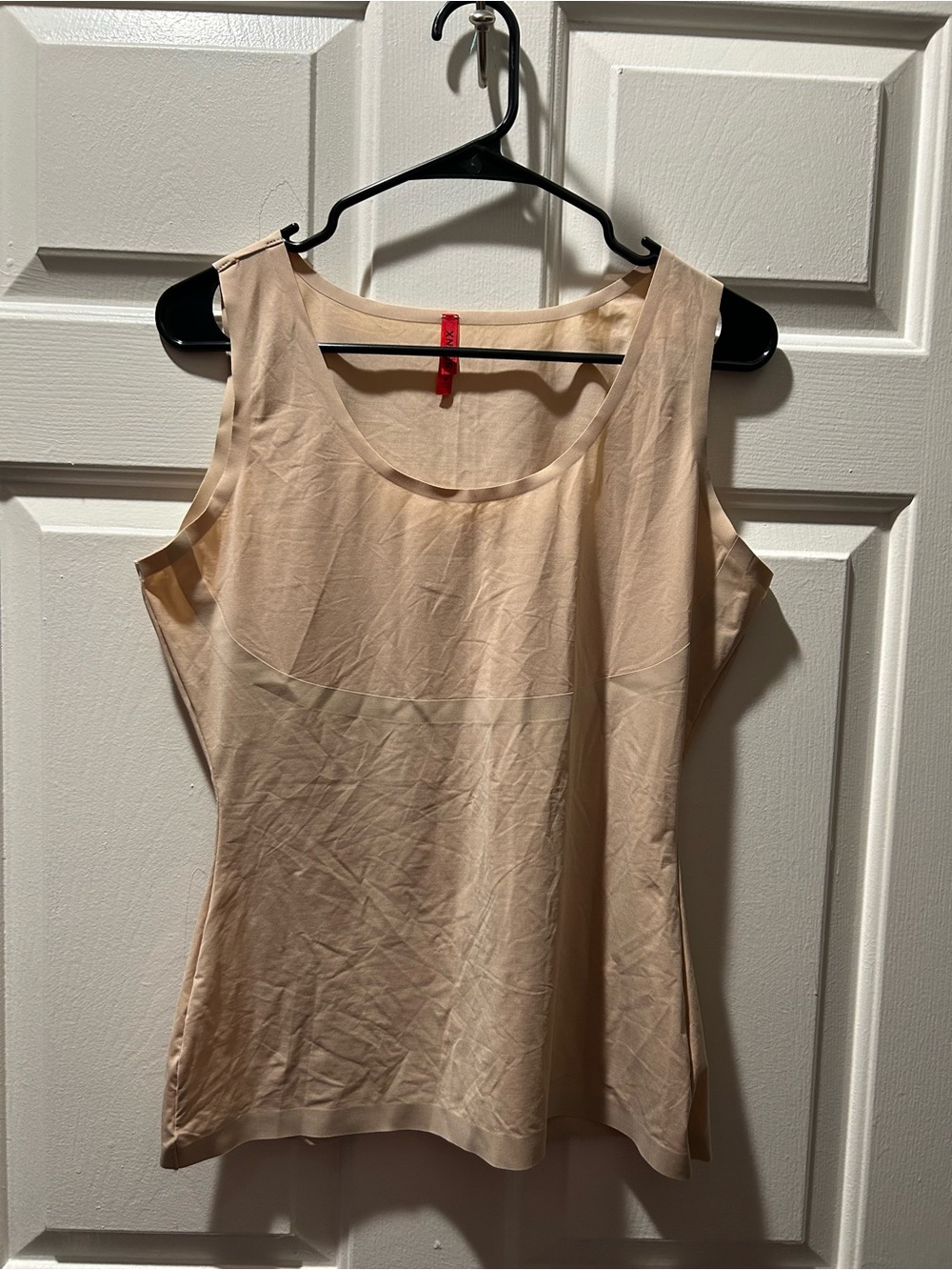 SPANX Nude Thinstincts 2.0 Scoop Neck Shaping Tank Top Size XL
